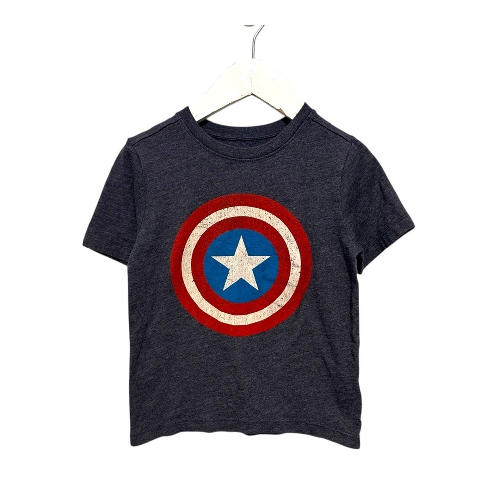 ⭐️ 5/$30 Old Navy Kids Marvel Captain America T-Shirt size 4T